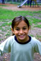 A child in a thoughtfully chosen picture-day outfit